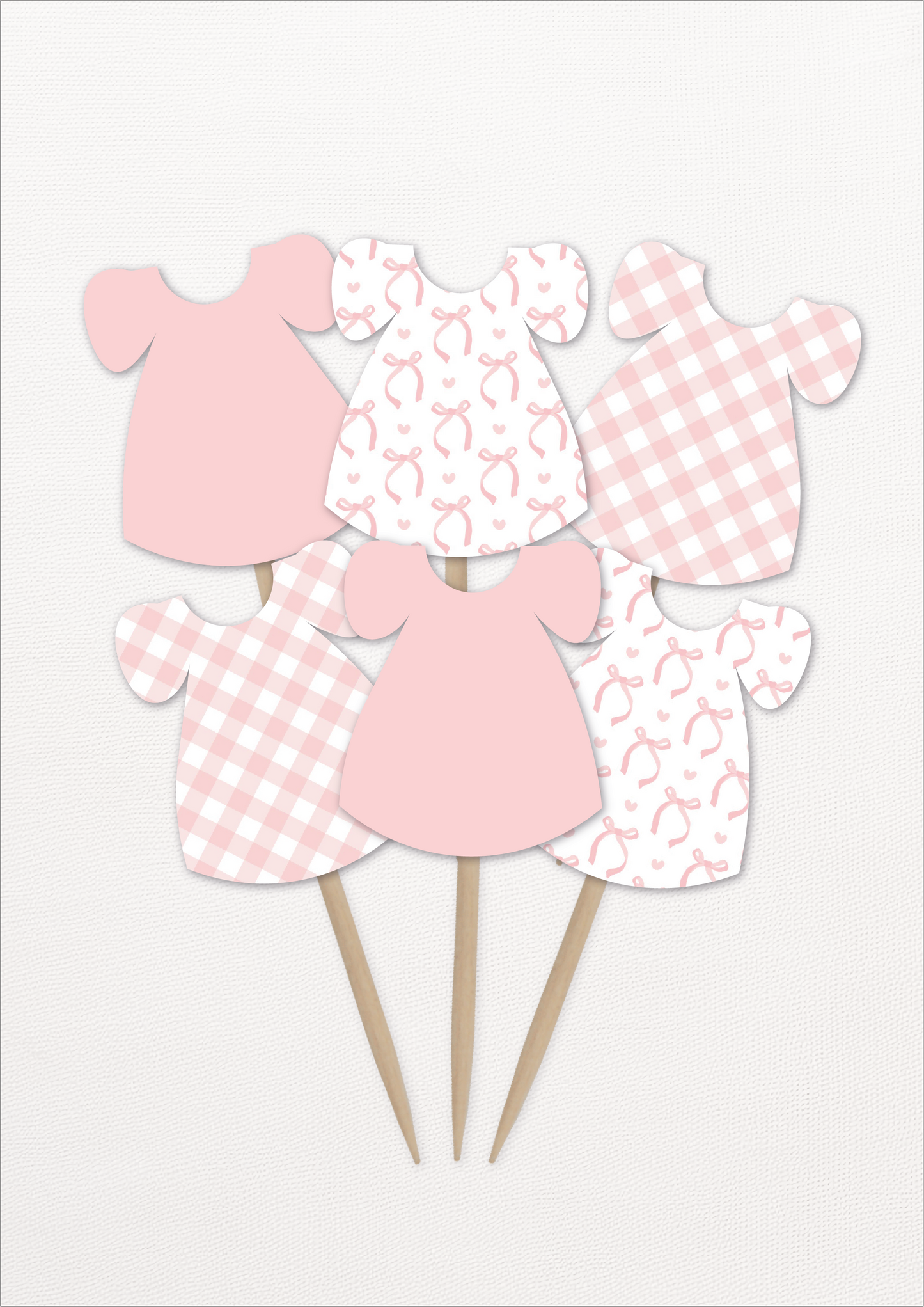 Cupcake Topper - Roze