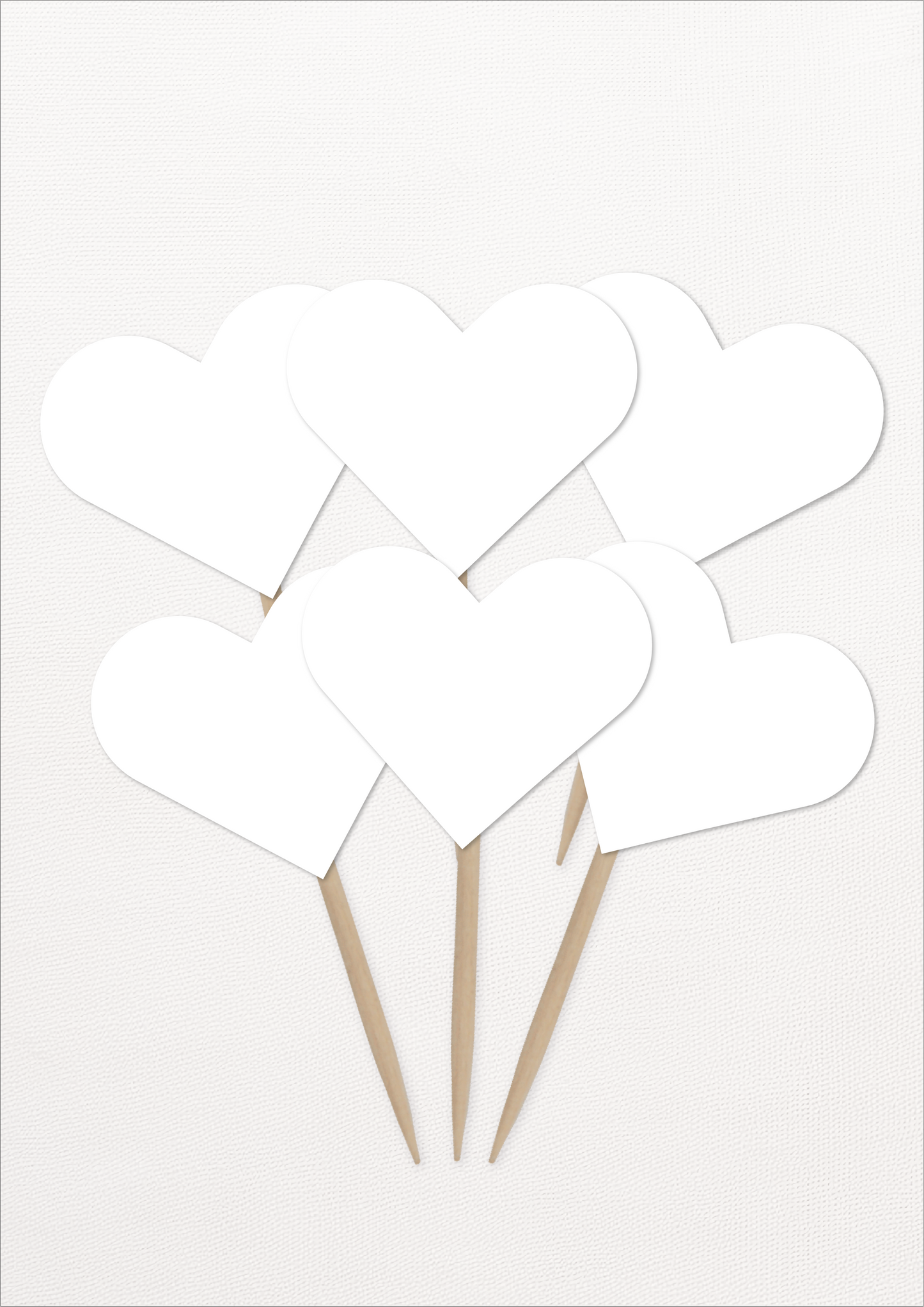 Cupcake Topper - Hartjes