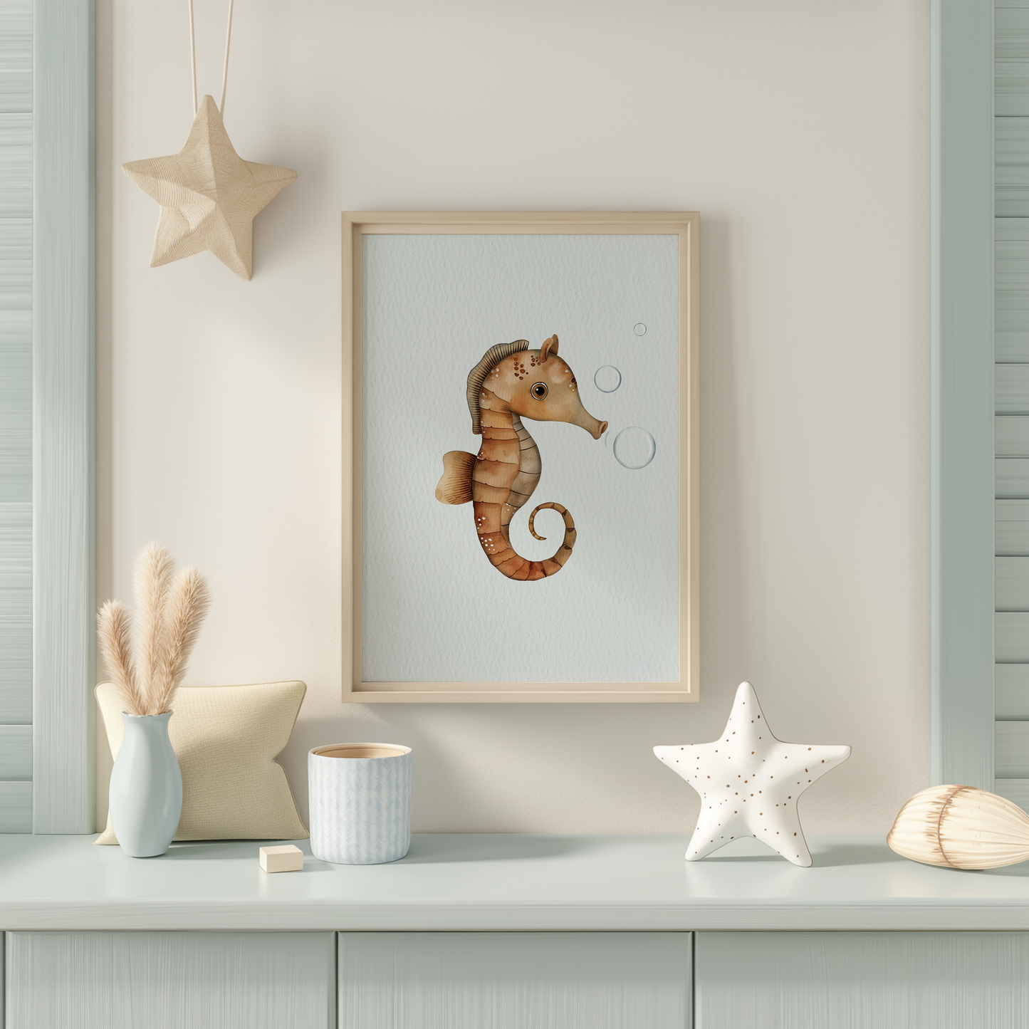 Zeepaard - Zeedieren Poster