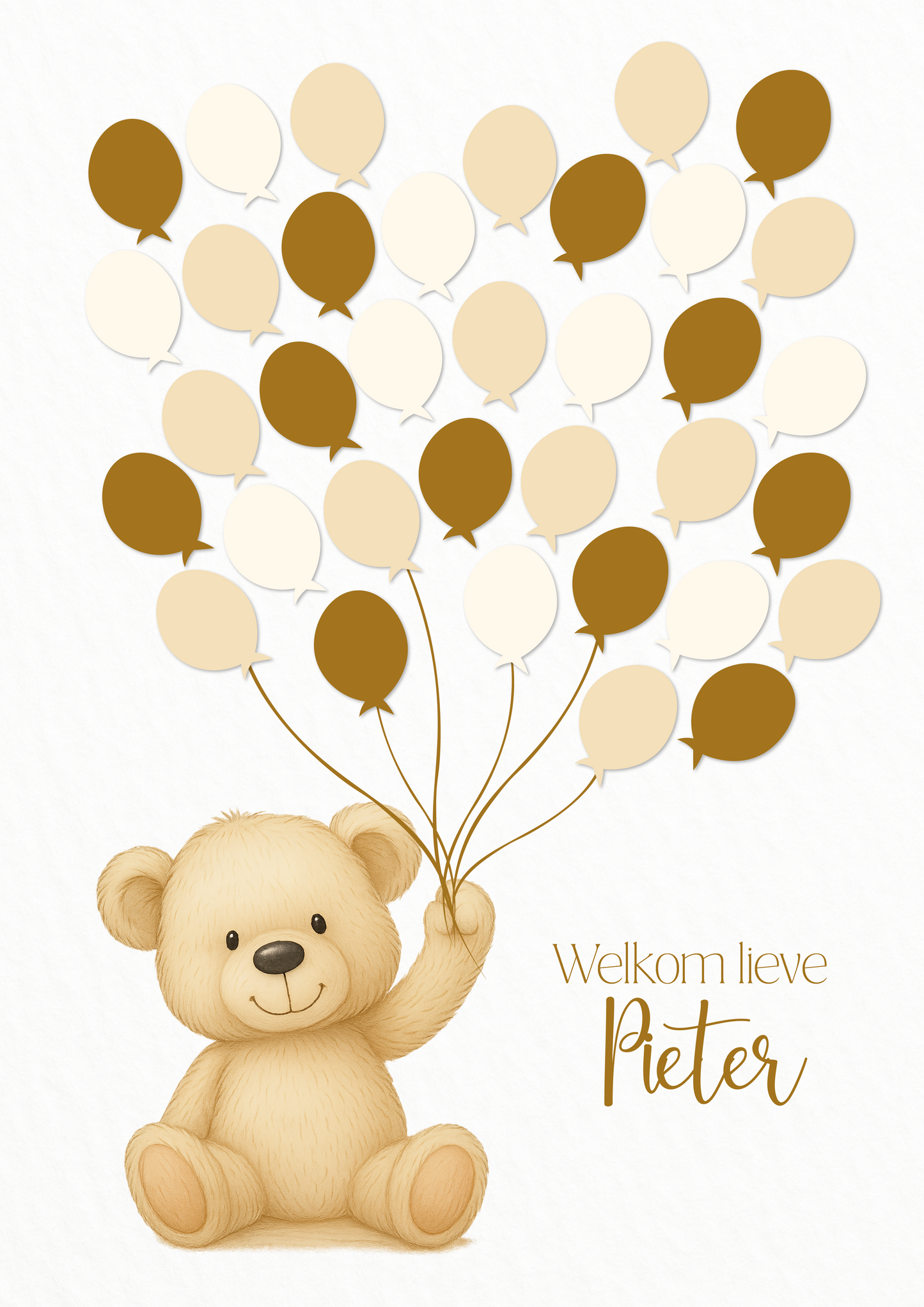 Gastenboek Beertje - Babyshower