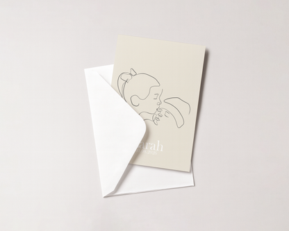 Kusje Zusje - Geboortekaartje