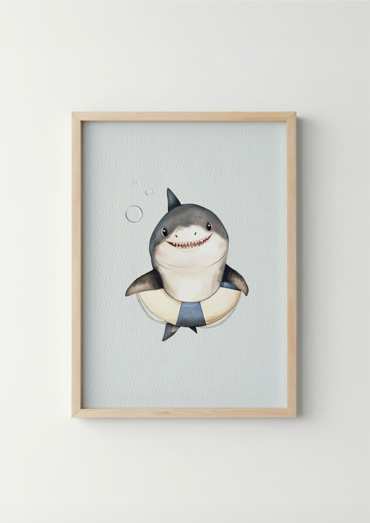 Haai - Zeedieren Poster