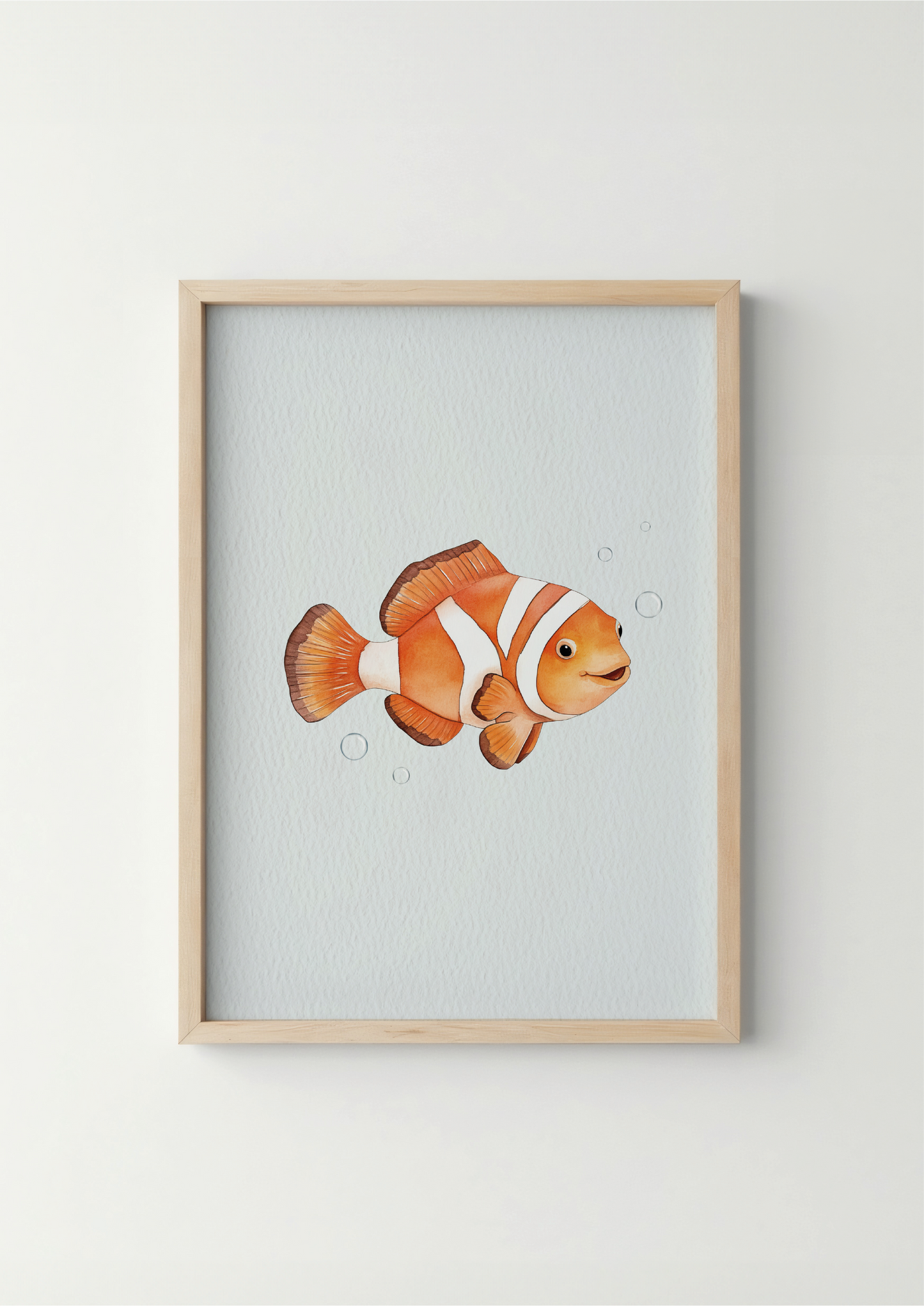 Annemoonvis - Zeedieren Poster