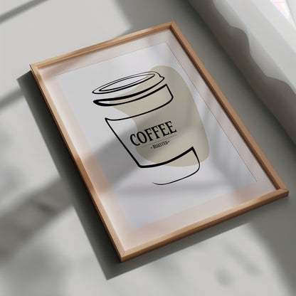 Coffee Roasted Poster