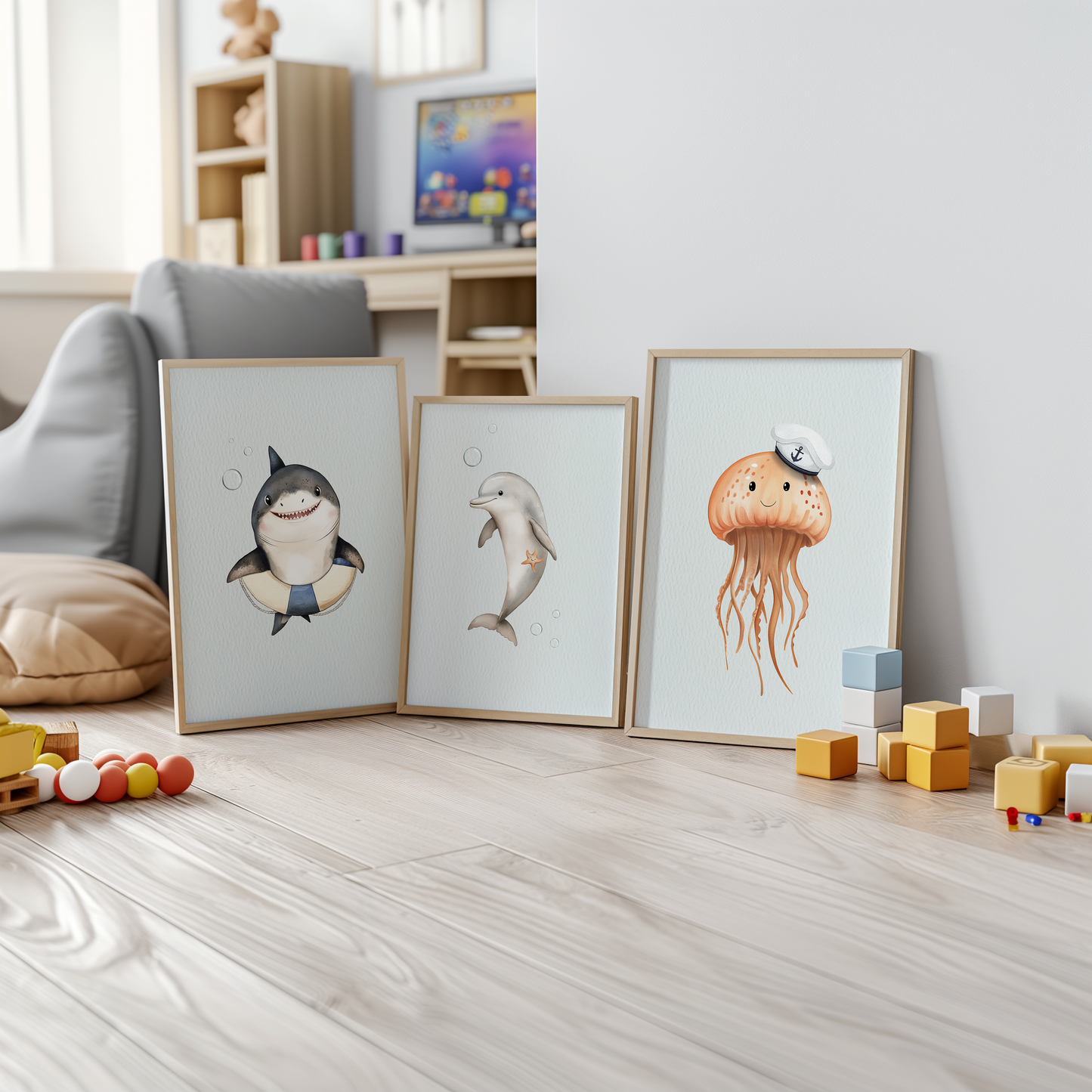 Kwal - Zeedieren Poster