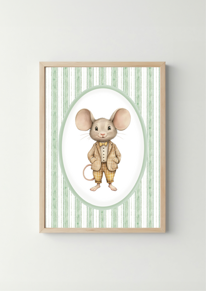 Muis - Vintage Saliegroen