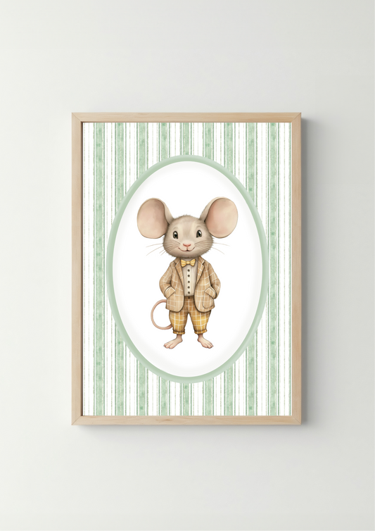 Muis - Vintage Saliegroen