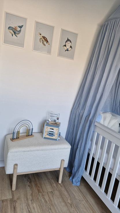 Walvis met octopus-vriendje - Zeedieren Poster