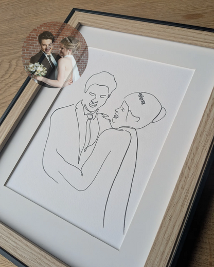 Foto naar Lijntekening