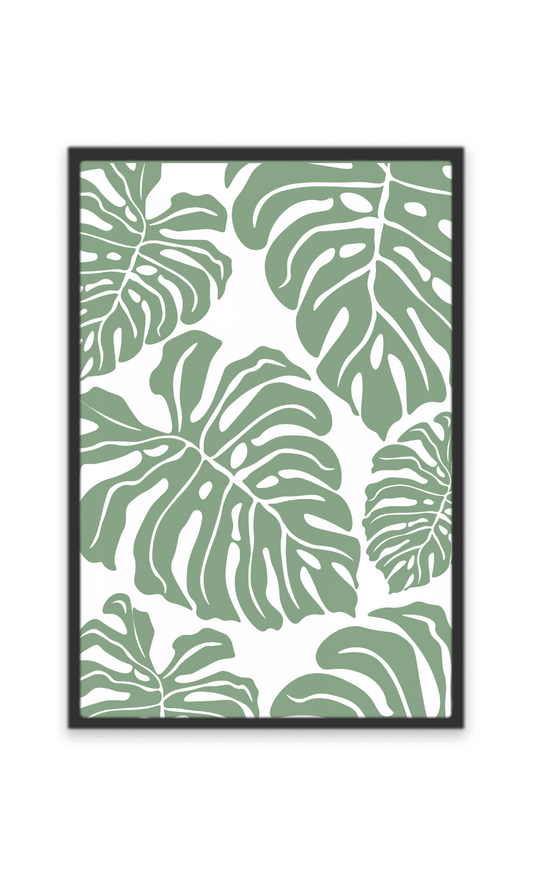 Monstera Magic Poster